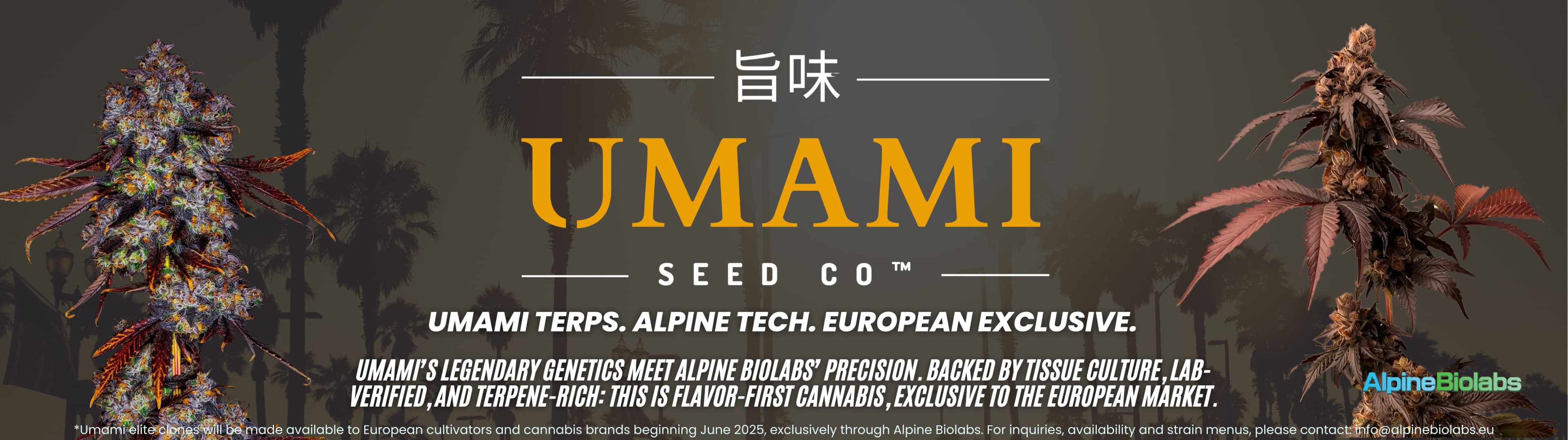 Alpine Biolabs x Umami Seed Company Collaboration
